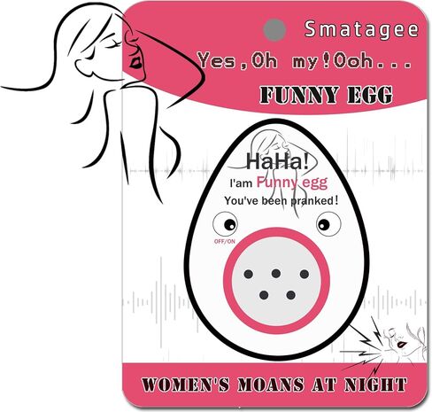 Smatagee Funny Egg Meowing Cat Hidden Annoying Prank Joke Gag Sound,Mini Hidden Prank Noise Maker for Adults,April Fool's Day Practical Joke,Gag Gifts,Small Size Prank at Home,Office in Kuwait