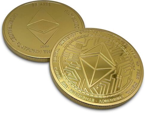 Litecoin Cryptocurrency Physical Souvenier Coin You Can Hold in Your Hand, 24kt Gold Plated with Certificate of Authenticity, President Coin, Original, Unique Aizics Mint Design in Saudi Arabia