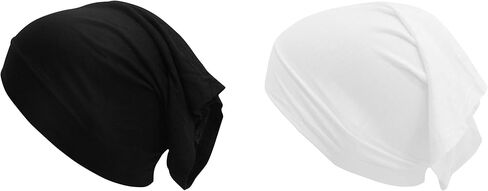TheHijabStore.com قبعة نسائية قابلة للتمدد تحت الوشاح، غطاء رأس مريح من الجيرسيه - قبعة أنبوبية تفتح على طرفين in Kuwait