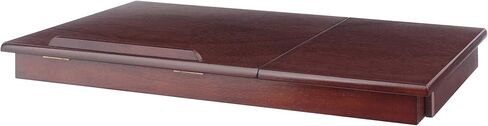 Winsome Anderson, Flip Top with Drawer, Foldable Legs Lap Desk, Teak, 25.37x13.78x8.06 in Kuwait