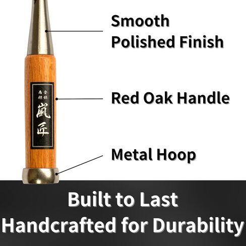 Japanese Chisel 24mm 1" Oire Nomi, Professional Wood Chisel for Woodworking, Japanese Red Oak Handle, Made in JAPAN in Saudi Arabia