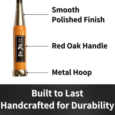 Japanese Chisel 24mm 1" Oire Nomi, Professional Wood Chisel for Woodworking, Japanese Red Oak Handle, Made in JAPAN in Saudi Arabia
