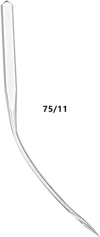 SING F LTD 10Pcs Blindstitch Curve Sewing Machine Needles LWx6T LWx2T, 80/12 Needles Suitable for Household Sewing Machines Portable Blind Hemmer Sewing Machine,Blind Stitch Machine in Saudi Arabia