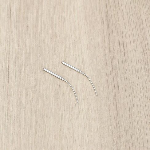 SING F LTD 10Pcs Blindstitch Curve Sewing Machine Needles LWx6T LWx2T, 80/12 Needles Suitable for Household Sewing Machines Portable Blind Hemmer Sewing Machine,Blind Stitch Machine in Saudi Arabia