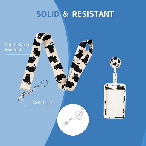 الحبل المعلم مع حامل الهوية قابلة للسحب ، حاملي شارات الهوية ، مدرسة لطيفة قابلة للسحب ، الحبل الممرضات لشارات الهوية للنساء لطيف in Kuwait