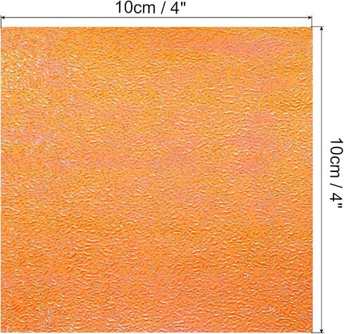 MECCANIXITY 100 Sheet Glitter Origami Paper 4x4 Inch Shiny Sparkly Square Folding Sheet 10x10cm Iridescent Paper for DIY Art, Craft Decor, Dark Blue in Saudi Arabia