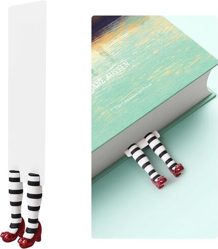 Funny Bookmarks for Women Creative DIY Graduation Gift Bookmark for Kids & Adults Unique Witch Book Desk Decor for Book Lovers Gift Ideas for Mother’s Day, Fathers Day (Red) in Saudi Arabia