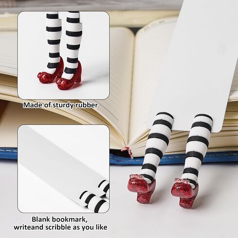 Funny Bookmarks for Women Creative DIY Graduation Gift Bookmark for Kids & Adults Unique Witch Book Desk Decor for Book Lovers Gift Ideas for Mother’s Day, Fathers Day (Red) in Saudi Arabia