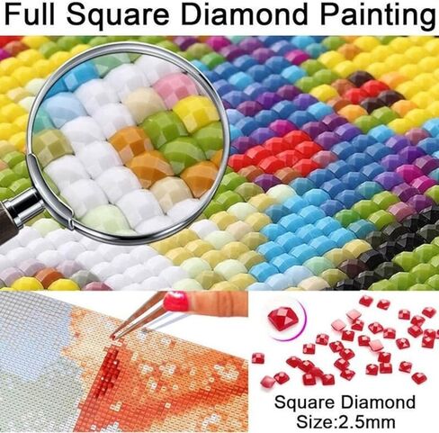 ACOGUT DIY 5D Diamond Painting Kits for Adults and Kids，Full Round Full Drill Diamond Art Kits for Adults，My Hero Academia,by Number Kits Diamond Painting Kits for Home Wall Decor-11.8x15.7inch in Saudi Arabia