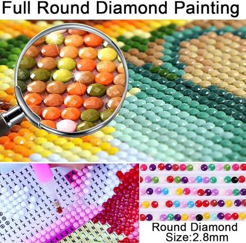 ACOGUT DIY 5D Diamond Painting Kits for Adults and Kids，Full Round Full Drill Diamond Art Kits for Adults，My Hero Academia,by Number Kits Diamond Painting Kits for Home Wall Decor-11.8x15.7inch in Saudi Arabia