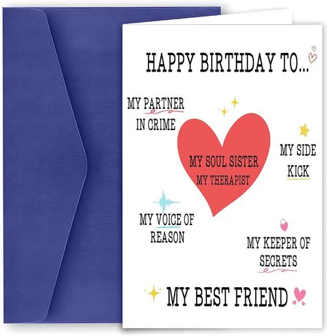 Cute Thank You Card for Best Friend Bestie, Appreciation Card for Teacher Boss Coworker Doctor, Sweet Friendship Card for Him Her, Thank You for Being You in Saudi Arabia