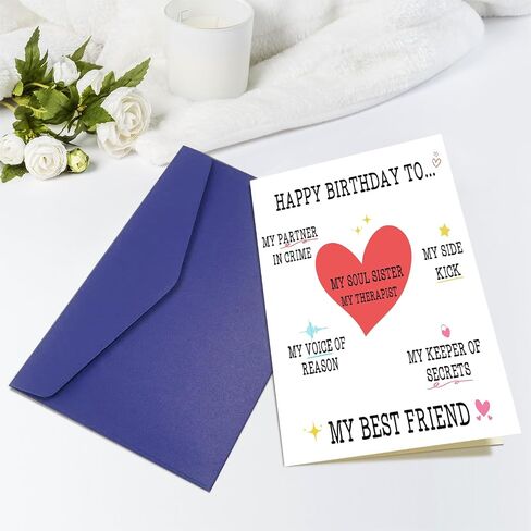 Cute Thank You Card for Best Friend Bestie, Appreciation Card for Teacher Boss Coworker Doctor, Sweet Friendship Card for Him Her, Thank You for Being You in Saudi Arabia