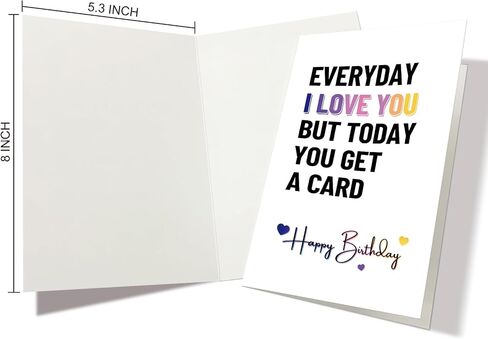Nchigedy Funny 30th Birthday Card for Him Her, Happy 30th Birthday Card for Men Women, Humor 30 Years Old Birthday Card for Wife Husband, Half Way to Sixty in Saudi Arabia