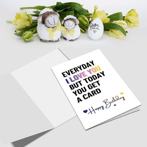 Nchigedy Funny 30th Birthday Card for Him Her, Happy 30th Birthday Card for Men Women, Humor 30 Years Old Birthday Card for Wife Husband, Half Way to Sixty in Saudi Arabia