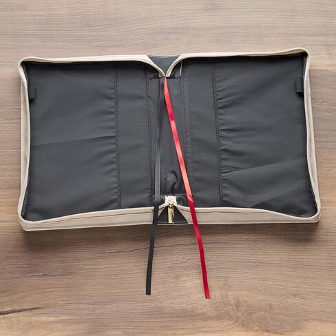 Christian Art Gifts Fashion Vegan Leather Bible Cover for Women: Everything Beautiful, Beige, Large in Kuwait