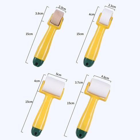 1 قطعة خياطة اللحف بكرة الخياطة Seam Coller خلفية الأسطوانة مع سهولة قبضة مقبض لخياطة خياطة اللحف (#4) in Saudi Arabia
