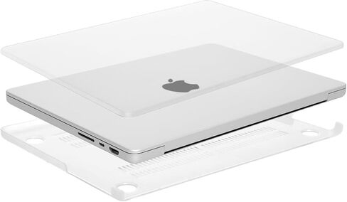 MOSISO Compatible with MacBook Pro 14 inch Case 2025 2024 2023 2022 2021 M4 M3 M2 M1 A3112 A3185 A3401 A2918 A2992 A2779 A2442, Plastic Hard Shell&Keyboard Cover&Screen Protector&Type C, Crystal Clear in Kuwait