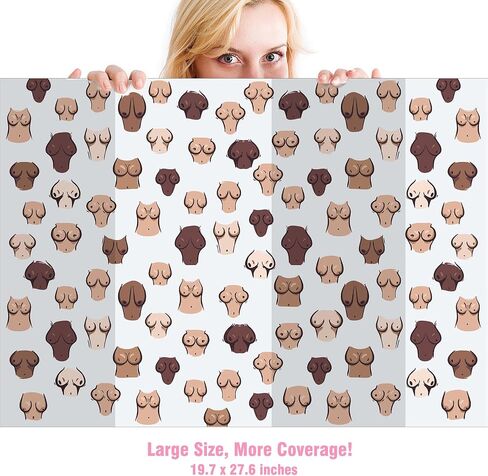 Rosafinal Pink Purple Heart Gift Wrapping Paper -6 Sheets Folded Colorful Heart Design for Mother's Day Valentine Birthday Wedding Bridal Shower -Anniversary Romantic Gifts Wrapping Paper -19.7 x 27.6 Inch in Saudi Arabia