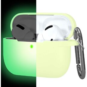 غطاء حافظة AirPods Pro Night-Glow، حافظات سيليكون Hamile مع ملحقات سلسلة مفاتيح لهاتف Apple Airpod Pro 1st/2nd Case 2019 2022، للنساء والرجال in Kuwait