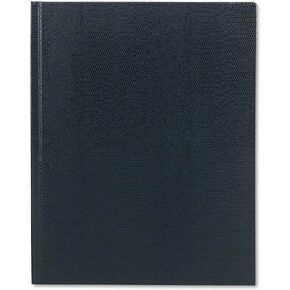 Blueline Executive Notebook with Ribbon Bookmark, 1-Subject, Medium/College Rule, Blue Cover, (75) 11 x 8.5 Sheets