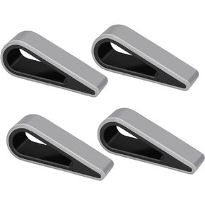 Universal Laptop/Computer Keyboard Stands, [4 Pack] Rubber Tilting Wedge Riser Holder for Desk, Ultra Compact Portable Ventilated Stand & Elevated Feet for Notebook Keyboard - Black