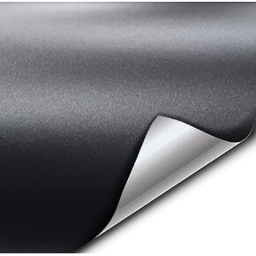 VviViD XPO Charcoal Matte Gun Metal 5ft x 1ft Vinyl Wrap Roll with Air Release Technology
