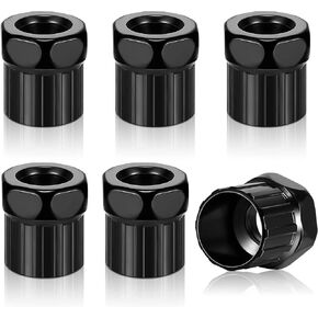 6 Pieces Bike Freewheel Remover Bicycle Freewheel Removal Tool Mountain Bike Cassette Removal Tool Black Bike Cassette Lockring Tool Bike Shop Tools for Repairing Bikes