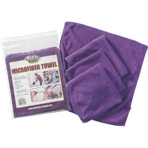 Weaver Leather Livestock Microfiber Towel, Purple 12.00" x 12.00"