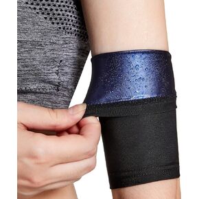 Bakerdani Women's Arm Trimmers, Compression Sauna Sweat Arm Shaper Bands, Arm Trainer Toner Sleeves for Sports Workout