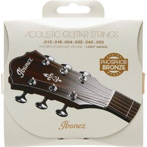 Ibanez Phospher Bronze Acoustic Guitar Strings-Light Guage (IACSP6C)