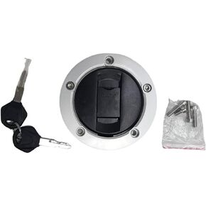 Gas Fuel Tank Cap Cover Lock Key Compatible For Suzuki GSXR 600 750 1000 1100 TL1000R 1998-2003, TL1000S 1997-2001 VX800 1990-1996​ GSX 400 600 650 750 1100 1250 1300 1400