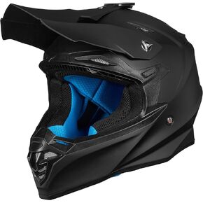 ILM Adult Dirt Bike Helmets ATV Motocross Dirtbike Helmet with Super Soft Liner Camera Mount for Men Women Motorcycle Dual Sport DOT Model-216 (Matte Black, M)