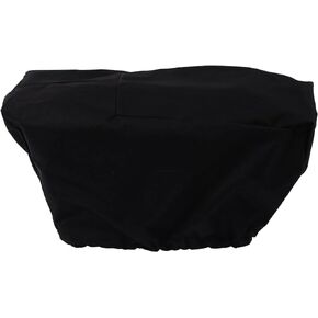 Winch Protection Cover, Winch Protection Cover Polyester Waterproof Black Soft Universal for Winches 8000‑12000lbs