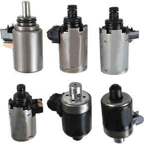 6Pcs Automatic Transmission Solenoids Valve 722.6 Replacement for Mercedes Benz 5-Speed Automatic Transmission 722.620-633 722.605