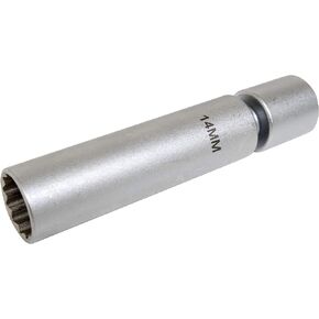 Lisle 63080 14MM Swivel 12 PT. Spark Plug Socket