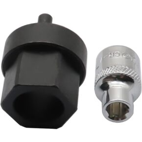 A/C Compressor clutch hub 20mm Remover tool Compatible with Mercedes-Benz C280 C350 CL550 5SE09C 5SE12C 5SEL12C 5SL12C 6SEL14C 6SEL16C 6SEU14C 6SEU16C 7SEU16C 7SEU17C
