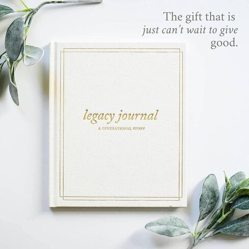 DUNCAN & STONE PAPER CO. Grandparents Legacy Journal - Legacy Book For Parents & Grandparents - Keepsake Grandparents Book - Gifts For Grandparents (Charcoal, 85 Pages) in Saudi Arabia