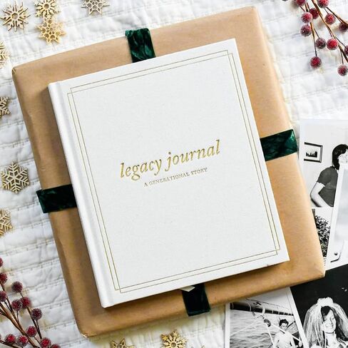 DUNCAN & STONE PAPER CO. Grandparents Legacy Journal - Legacy Book For Parents & Grandparents - Keepsake Grandparents Book - Gifts For Grandparents (Charcoal, 85 Pages) in Saudi Arabia