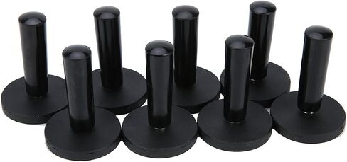 8MILELAKE 8pcs Car Vinyl Gripper Holder For Sign Vinyl, Car Wrapping & Crafts Black in Saudi Arabia