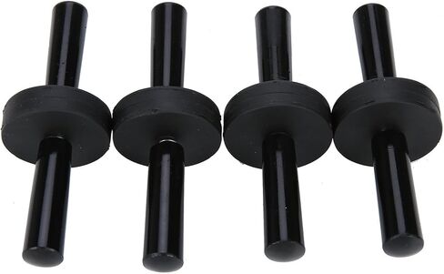 8MILELAKE 8pcs Car Vinyl Gripper Holder For Sign Vinyl, Car Wrapping & Crafts Black in Saudi Arabia