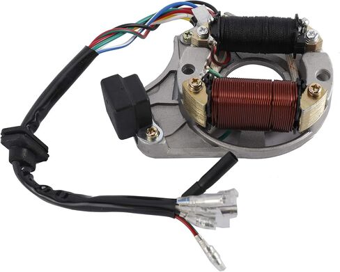 Complete Electrics Wiring Harness Kit, Stator Coil CDI Wiring Loom Kit for 4 Stroke ATV 50cc 70cc 110cc 125cc Pack of 9 in Kuwait