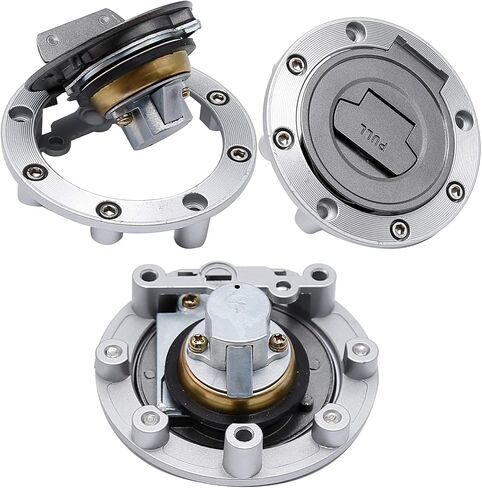 Motorcycle Ignition Switch Fuel Gas Tank Cap Seat Lock with Key Set Fit for Yamaha YZF R1 R6 FZ6 in Saudi Arabia