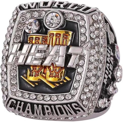 NATIONAL BASKETBALL CHAMPIONSHIP RING 2013 Miami ，CHAMPIONSHIP RINGS WITH WOOD BOX GIFT FOR CHRISTMAS AND BIRTHDAY… in Saudi Arabia