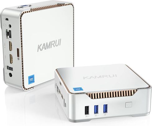 KAMRUI GK3PLUS Mini PC 16GB DDR4 1TB SSD, 12th Gen Intel Alder Lake-N95(up to 3.40GHz) Mini Desktop Computer, Support 2xHMDI+VGA 4K Triple Display for School/Home/Office PC in Saudi Arabia