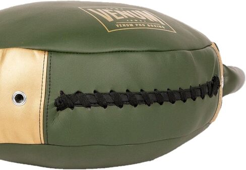 Venum Pro Boxing Round Punch Shield - Khaki/Gold in Saudi Arabia
