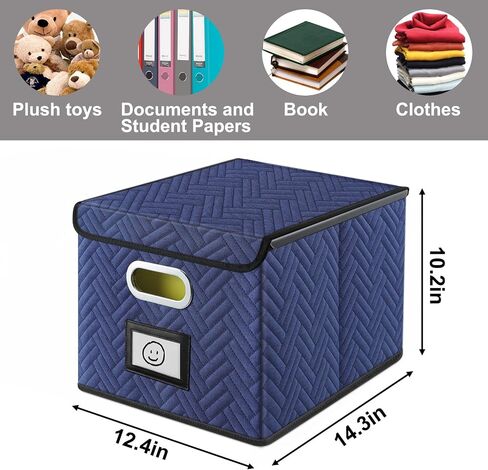 File Storage Box, Hanging File Organizer Office Organization and Storage, Decorative Collapsible Folders Storage Home/Office/School Filing System Box for File in Saudi Arabia