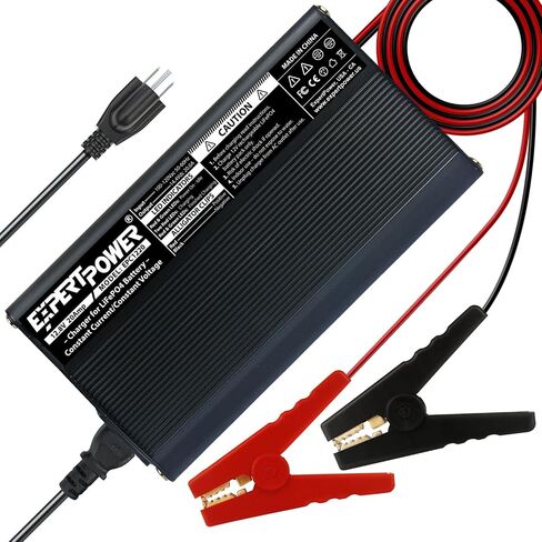 شاحن ذكي ExpertPower 12V 5A لبطاريات الليثيوم LiFePO4 القابلة لإعادة الشحن ذات الدورة العميقة in Kuwait