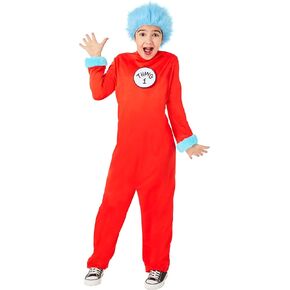 InSpirit Designs Dr. Seuss, Thing Jumpsuit Youth Costume