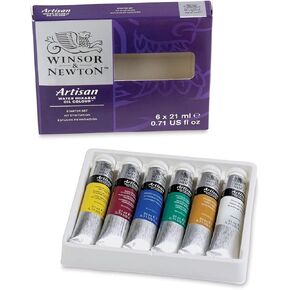 Winsor & Newton Artisan Water Mixable Oil Paint Set, Starter Colors - Set of x tubes