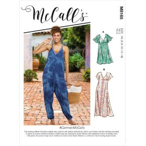 Miccall's M8165A5 Misses Dress ، A5 (6-8-10-12-14)